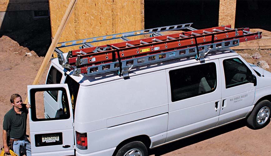 Van Ladder Rack - Cintractor Rig